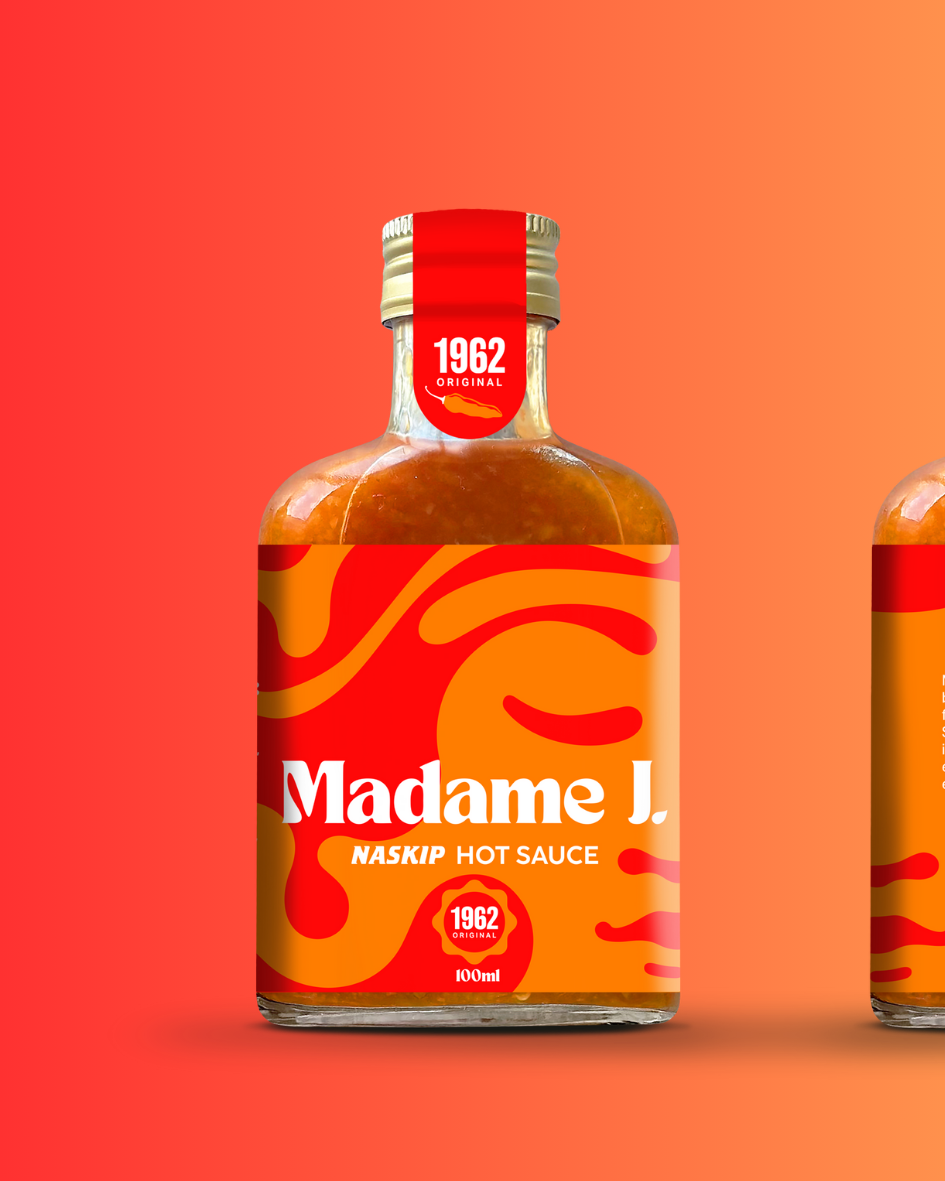 Madame J Naskip Hot Sauce 100ML Madame Jeanette Pepper