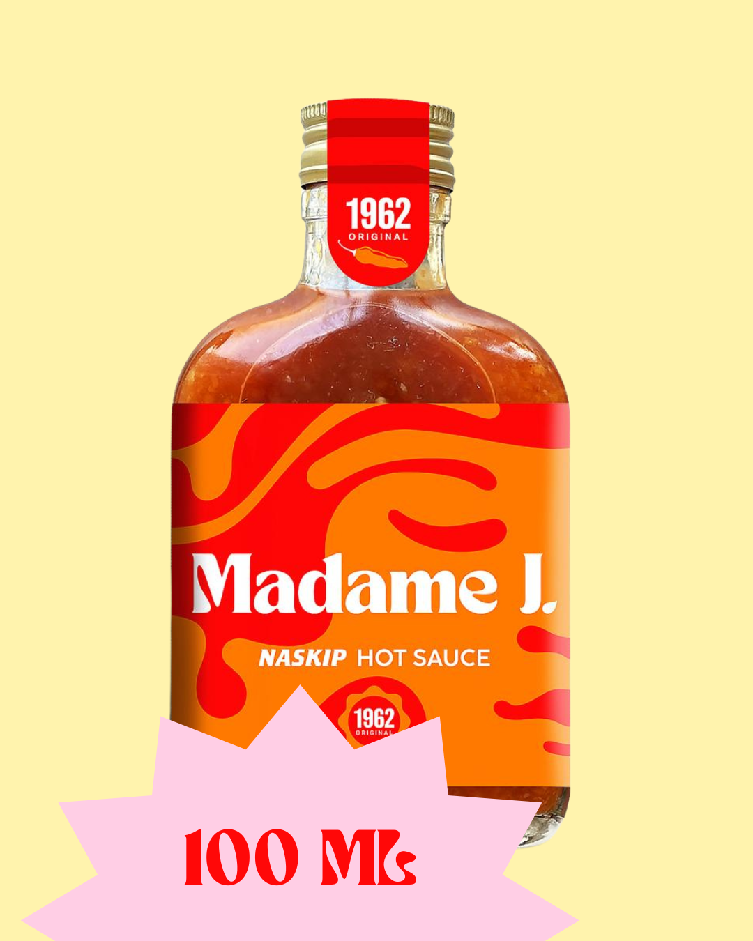 100ML Madame J. - Original 1962 Naskip Hot Sauce