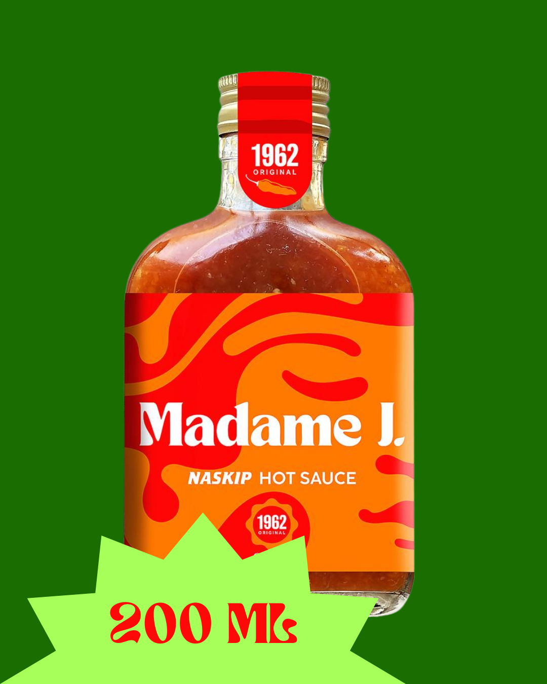 200ML Madame J. - Original 1962 Naskip Hot Sauce